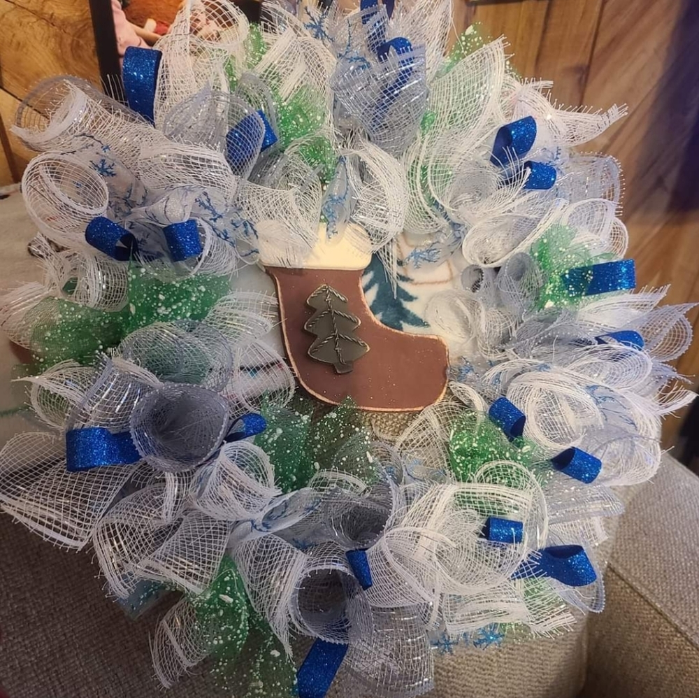 Homemade wreaths
